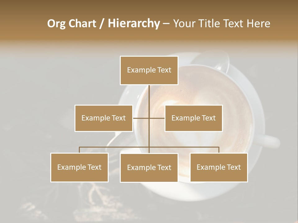 Love Coffee Cup PowerPoint Template