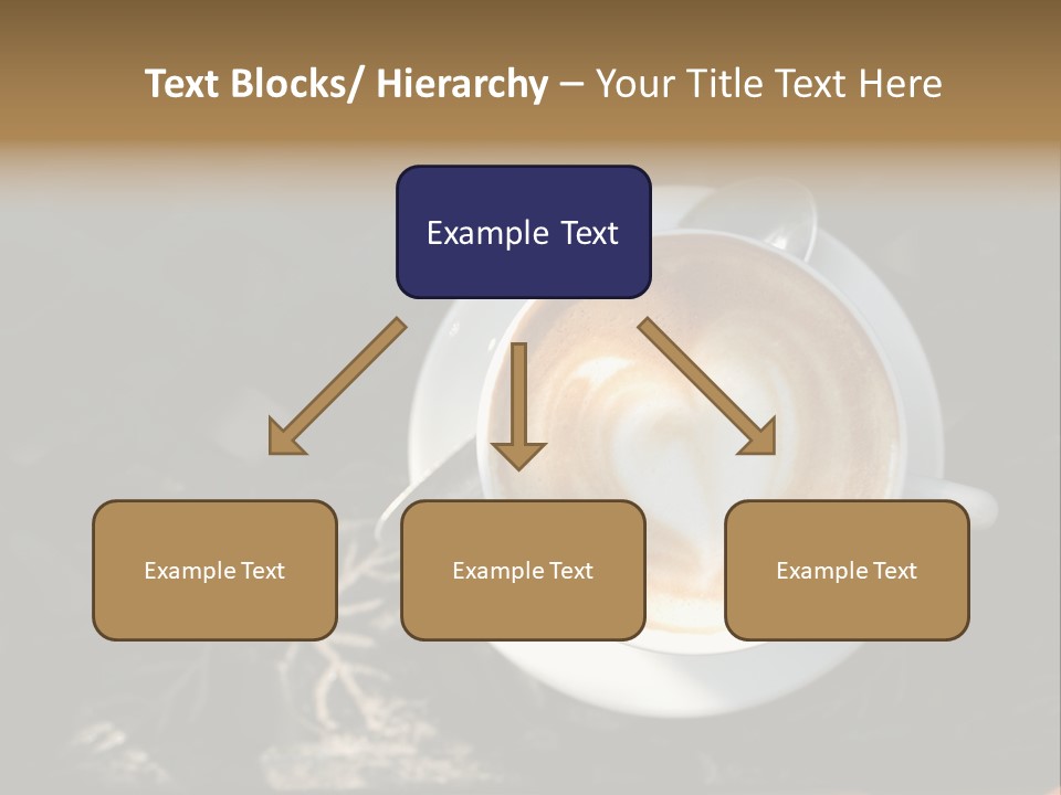 Love Coffee Cup PowerPoint Template