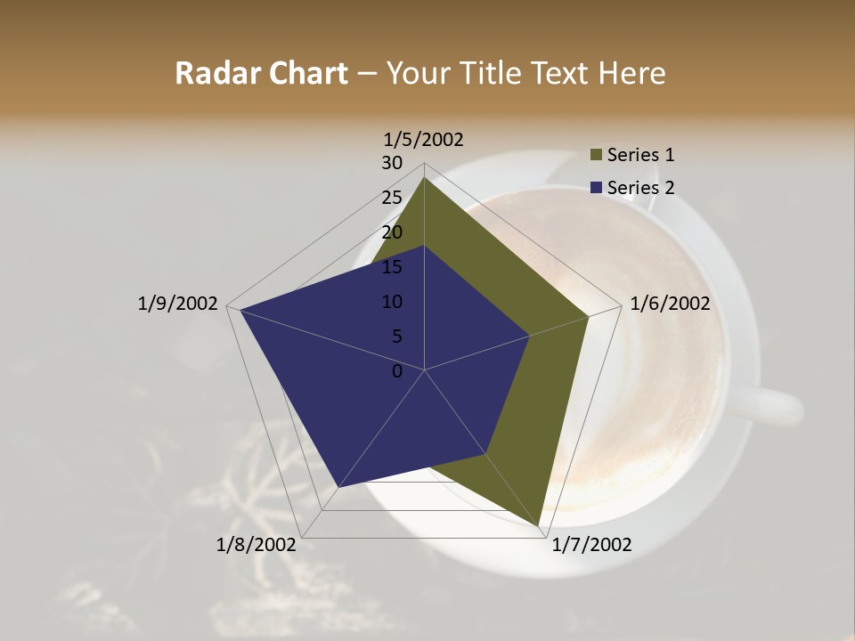 Love Coffee Cup PowerPoint Template