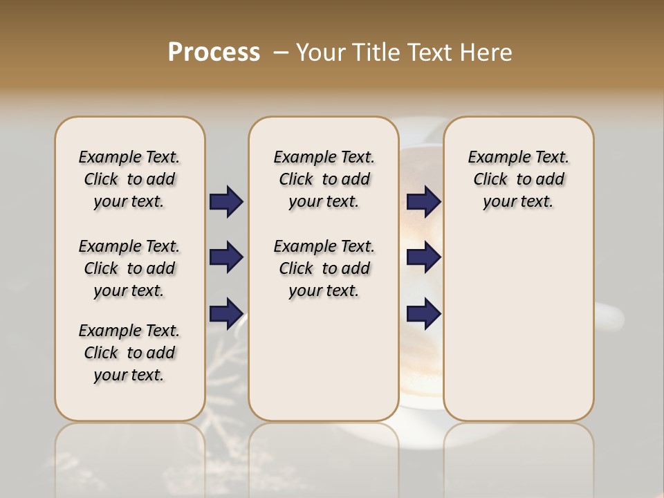 Love Coffee Cup PowerPoint Template