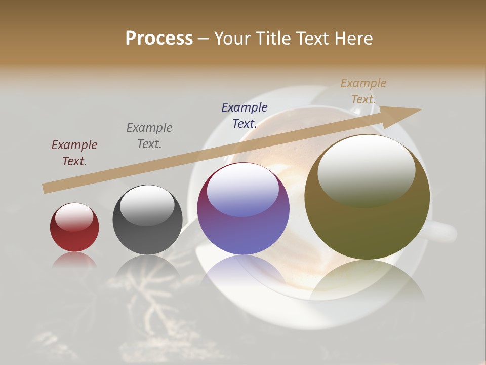 Love Coffee Cup PowerPoint Template