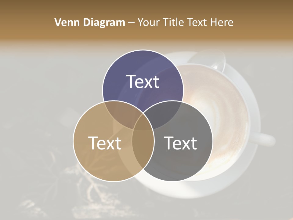 Love Coffee Cup PowerPoint Template