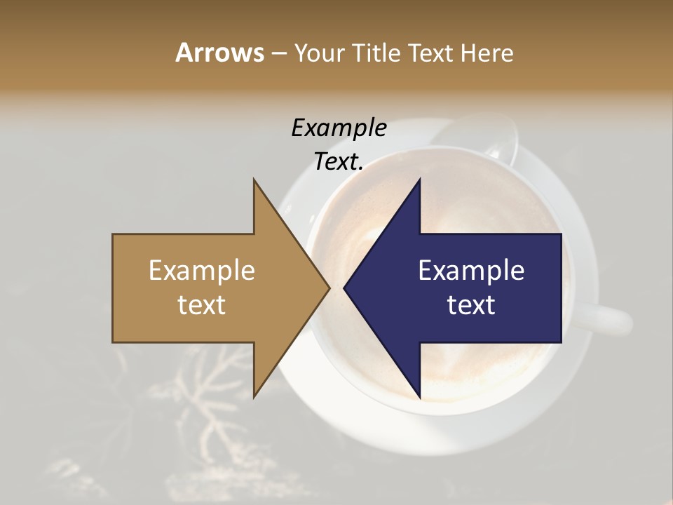 Love Coffee Cup PowerPoint Template