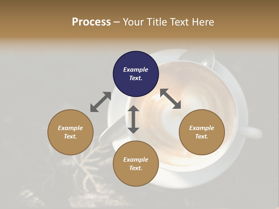Love Coffee Cup PowerPoint Template
