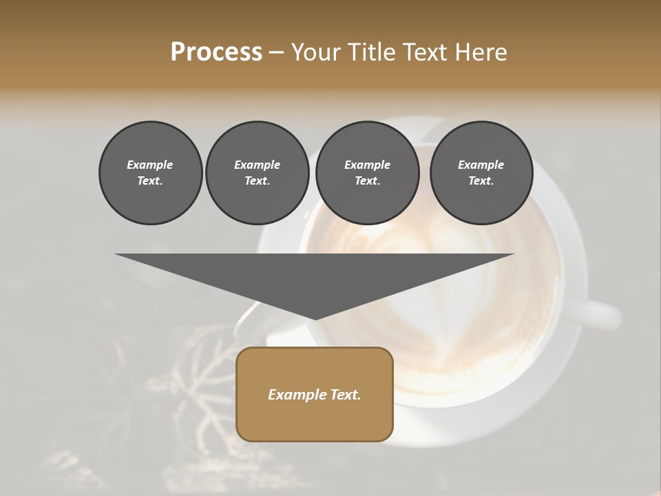 Love Coffee Cup PowerPoint Template