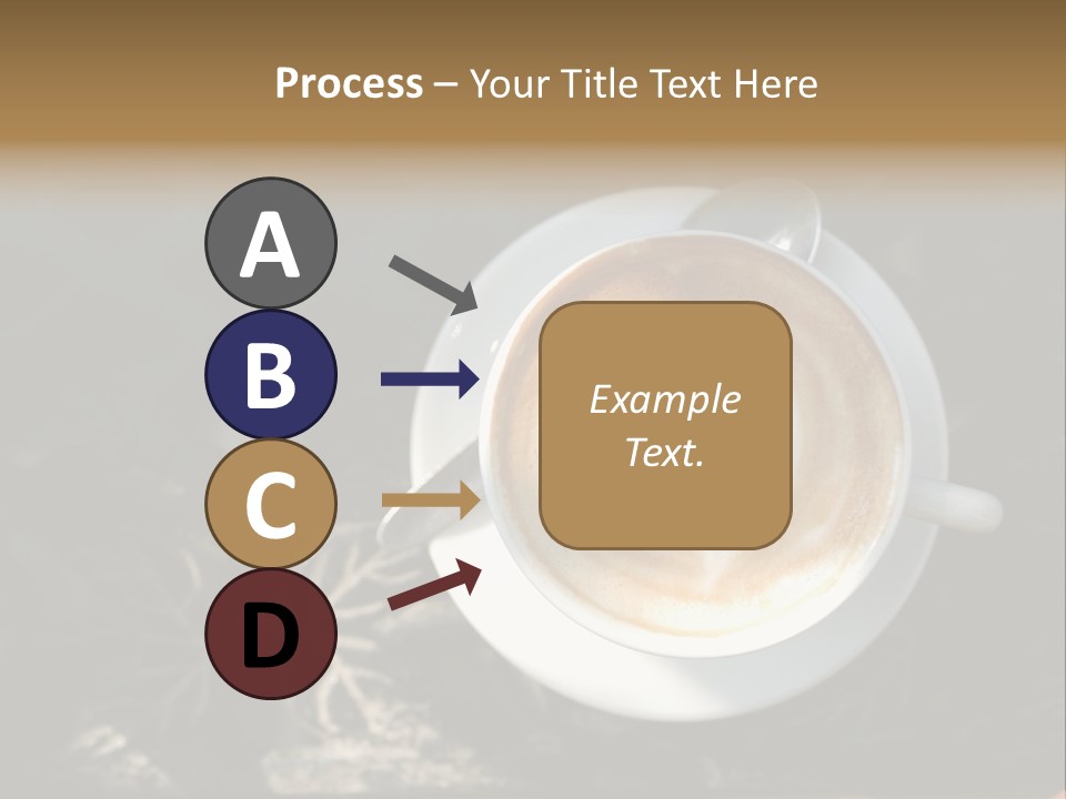 Love Coffee Cup PowerPoint Template