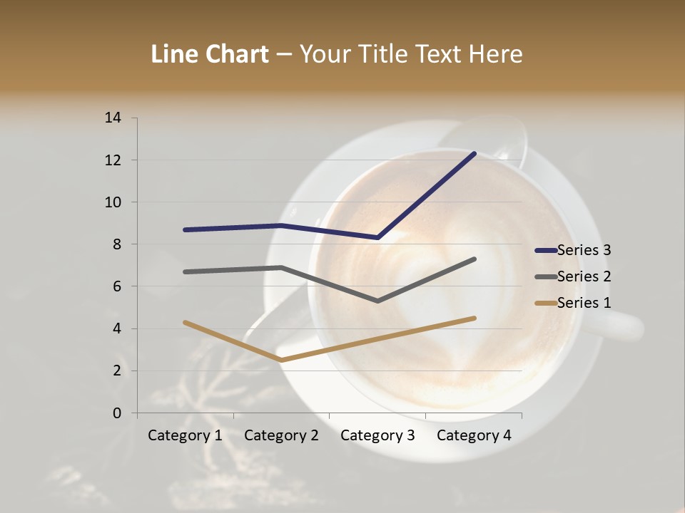 Love Coffee Cup PowerPoint Template