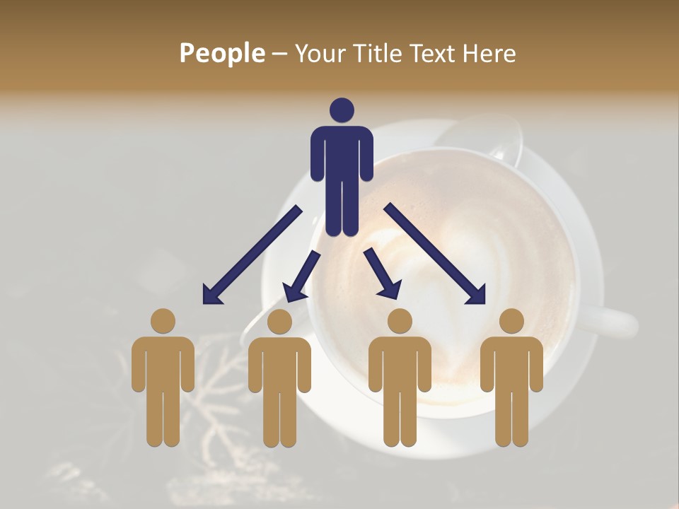 Love Coffee Cup PowerPoint Template