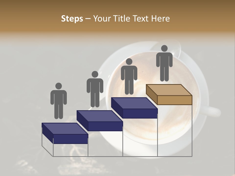 Love Coffee Cup PowerPoint Template