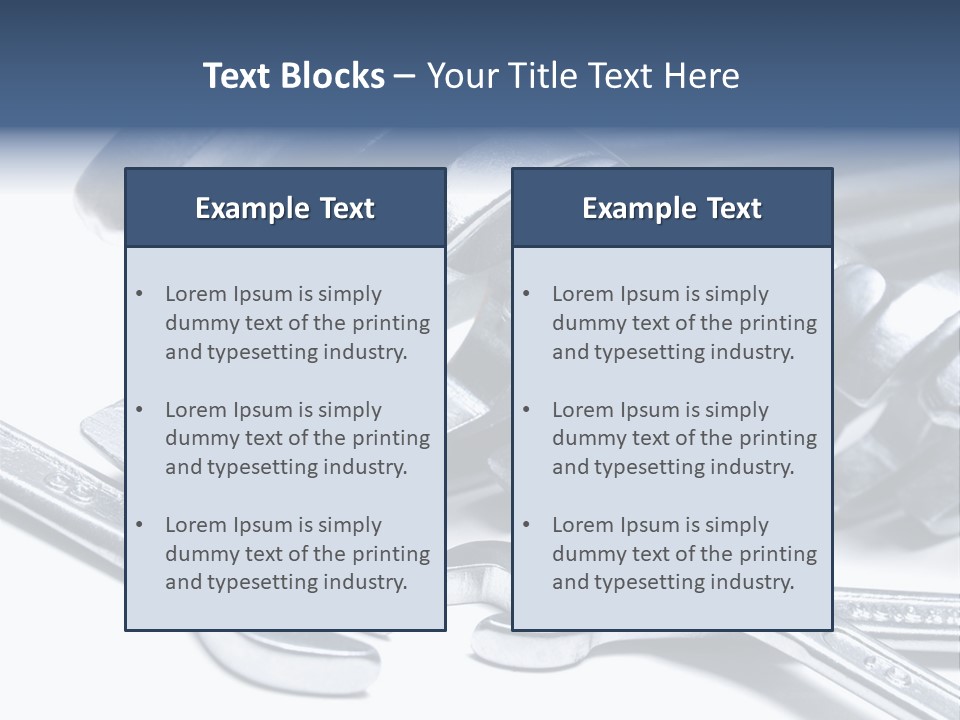 Bolt Toolbox Handyman PowerPoint Template