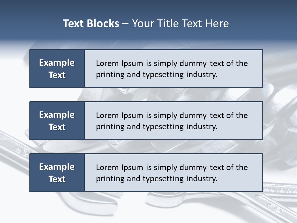 Bolt Toolbox Handyman PowerPoint Template
