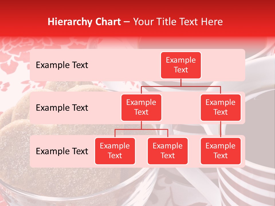 Stripe Drink Biscuit PowerPoint Template