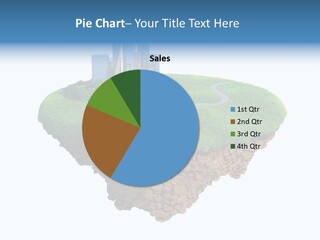 Glass Ecological Scraper PowerPoint Template