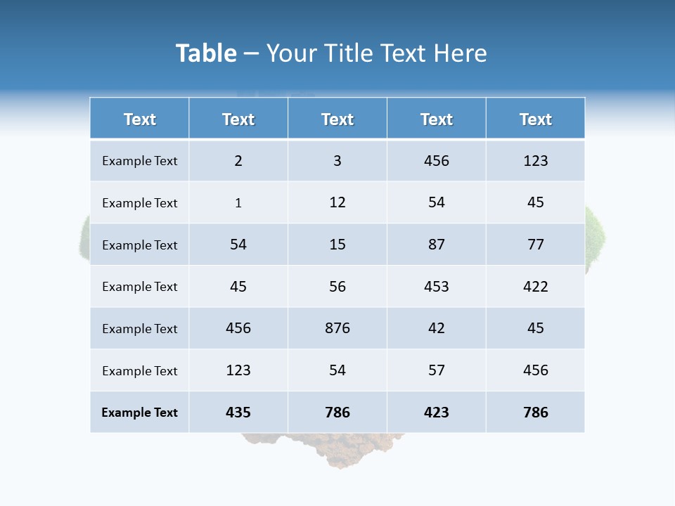 Glass Ecological Scraper PowerPoint Template