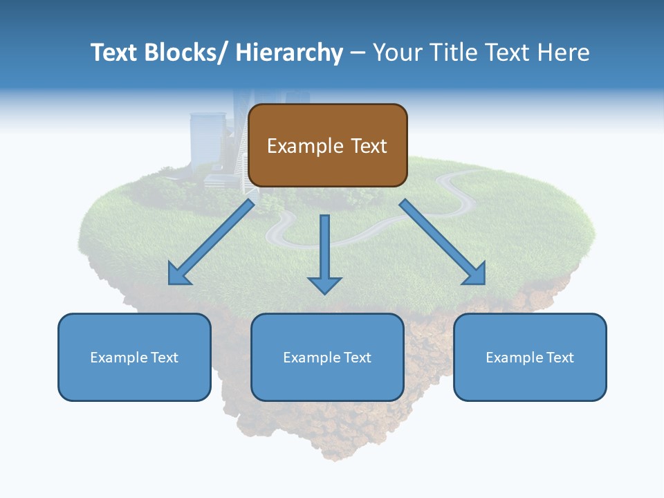 Glass Ecological Scraper PowerPoint Template