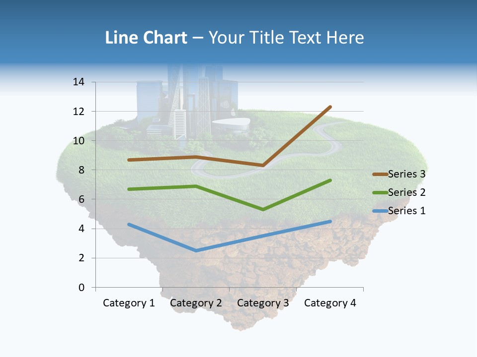Glass Ecological Scraper PowerPoint Template