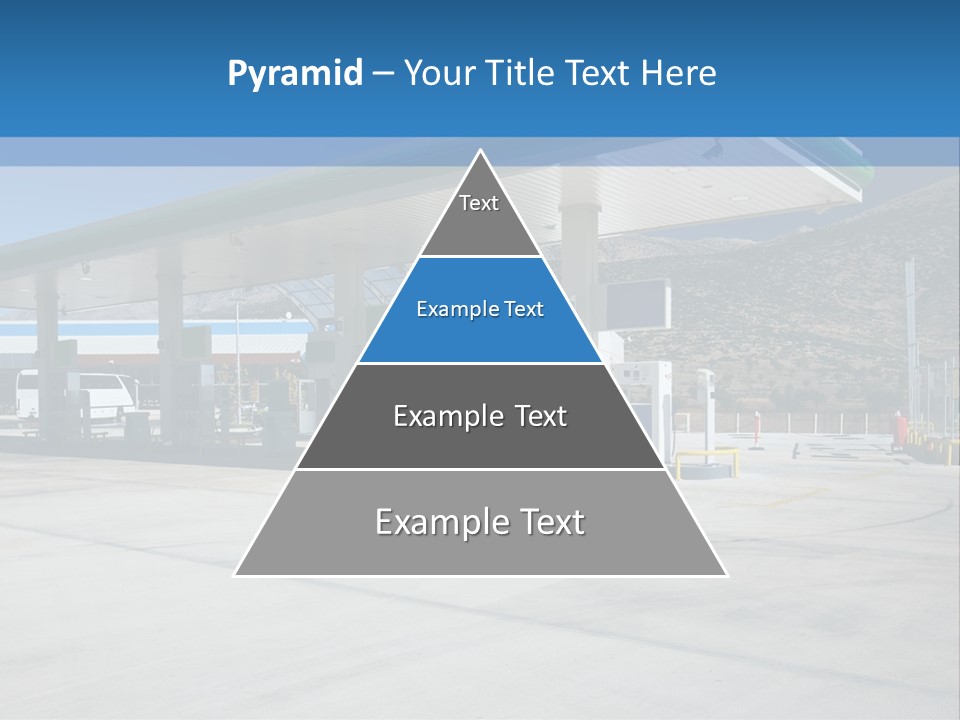 Modern Gas Station PowerPoint Template