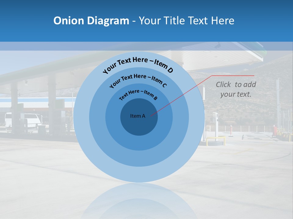 Modern Gas Station PowerPoint Template