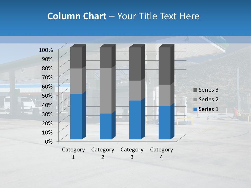 Modern Gas Station PowerPoint Template
