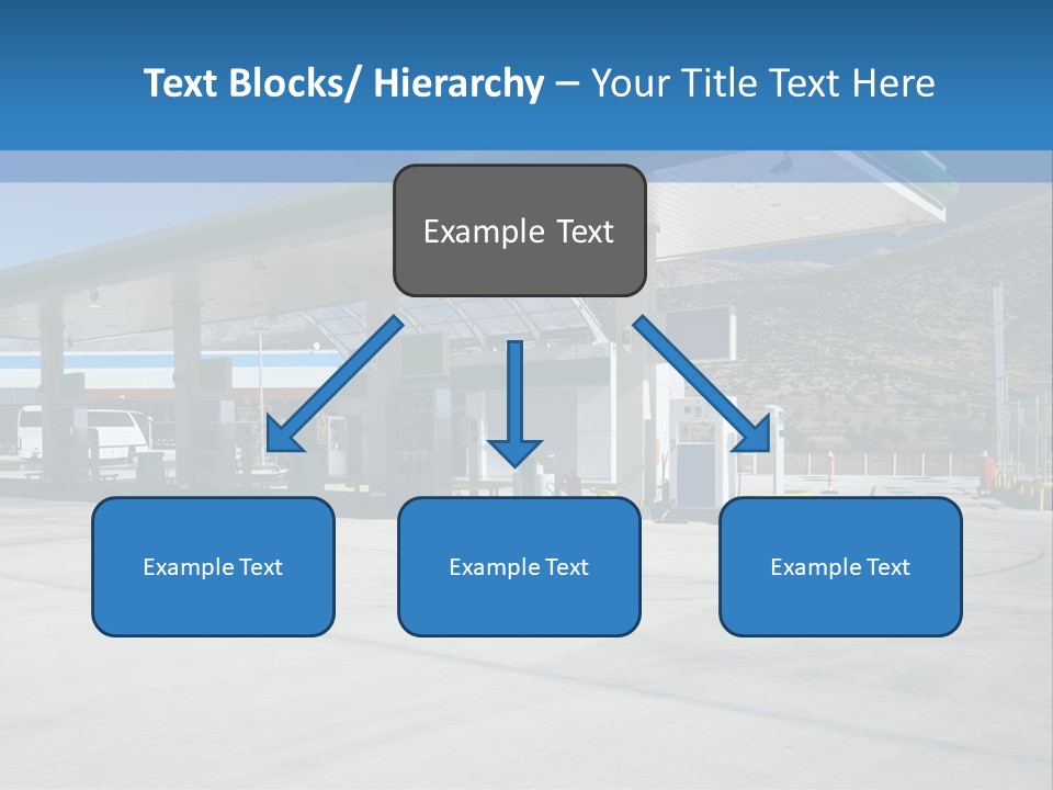 Modern Gas Station PowerPoint Template