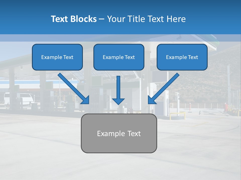 Modern Gas Station PowerPoint Template