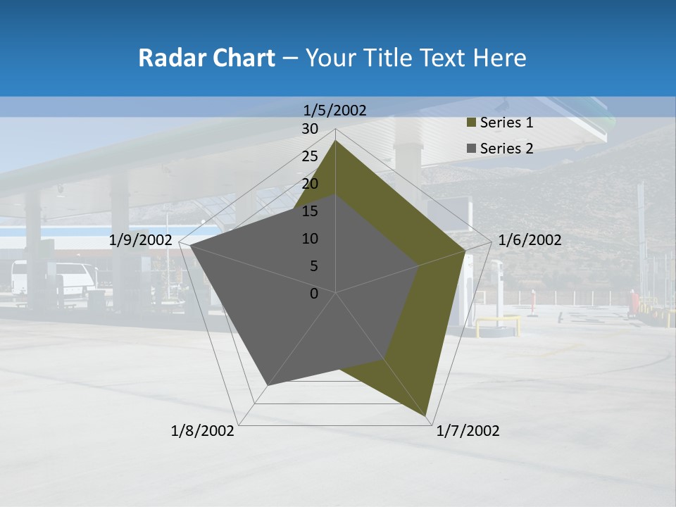 Modern Gas Station PowerPoint Template