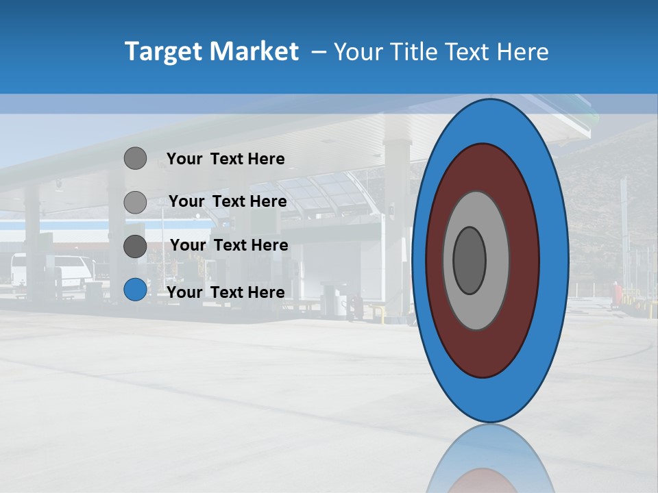 Modern Gas Station PowerPoint Template