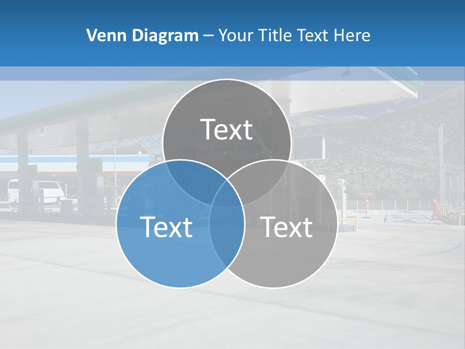 Modern Gas Station PowerPoint Template