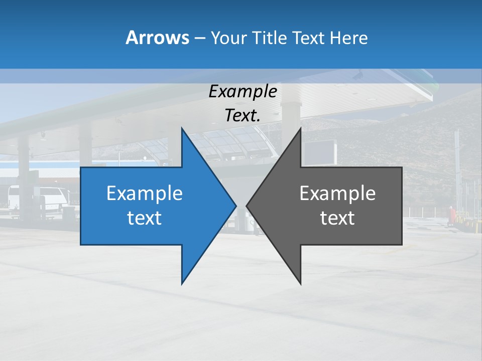 Modern Gas Station PowerPoint Template