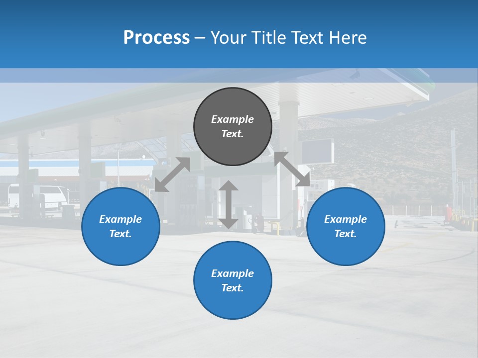 Modern Gas Station PowerPoint Template