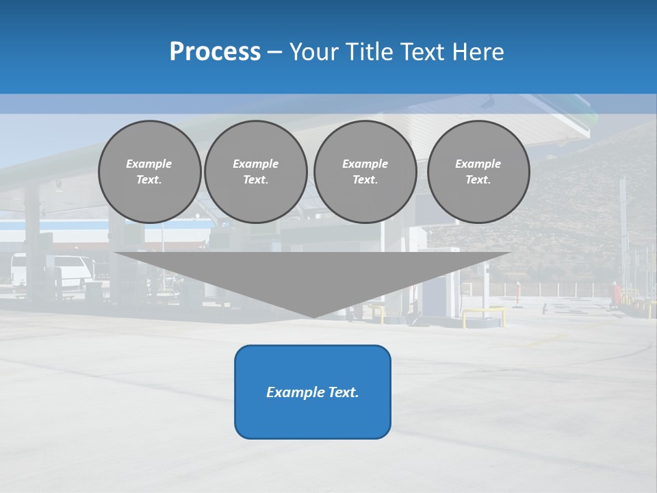 Modern Gas Station PowerPoint Template