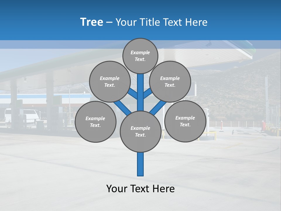 Modern Gas Station PowerPoint Template
