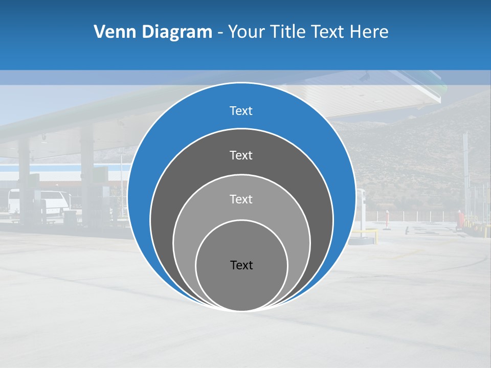 Modern Gas Station PowerPoint Template