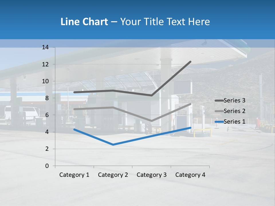 Modern Gas Station PowerPoint Template