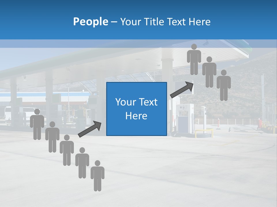 Modern Gas Station PowerPoint Template