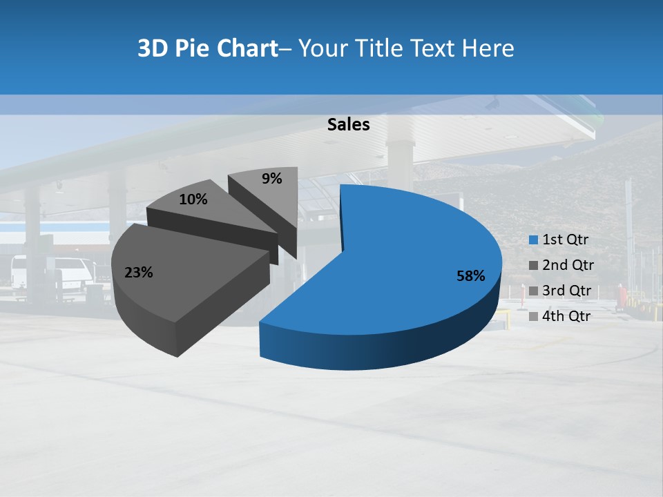 Modern Gas Station PowerPoint Template