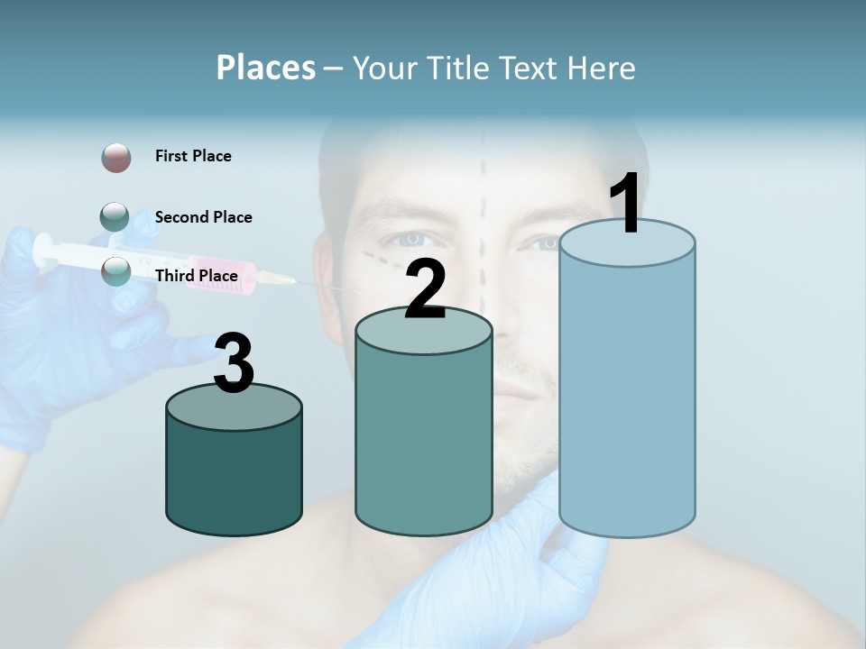 Male Botox PowerPoint Template