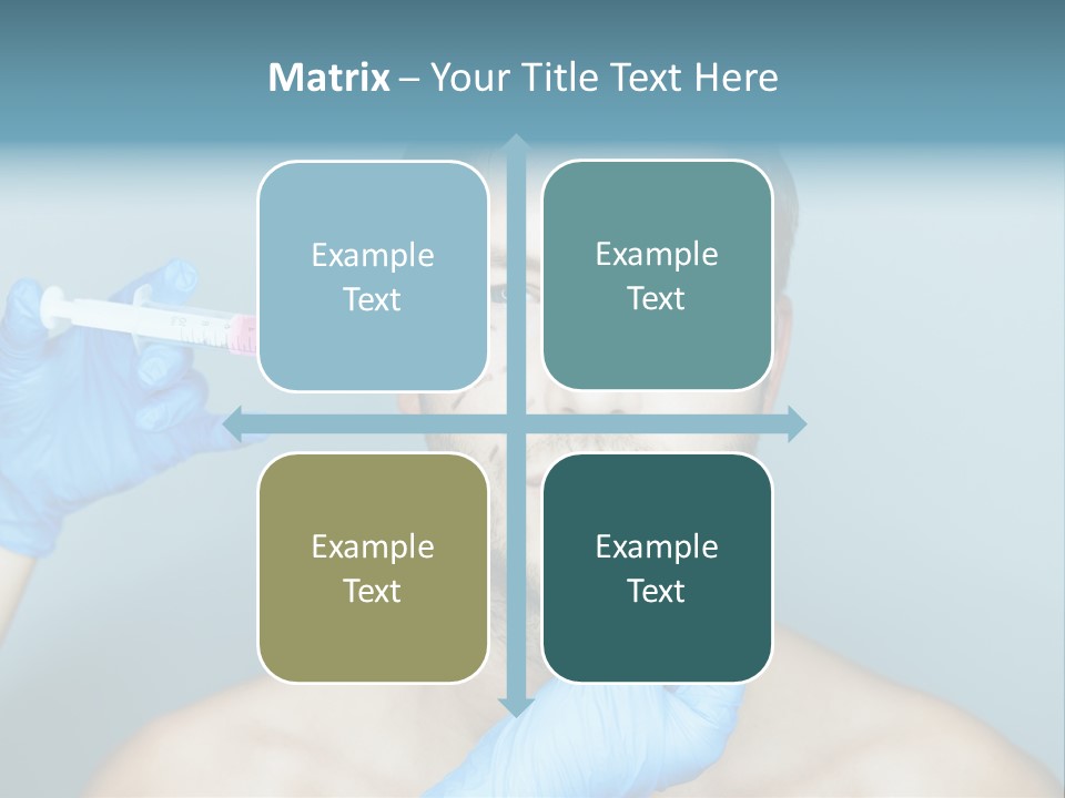 Male Botox PowerPoint Template