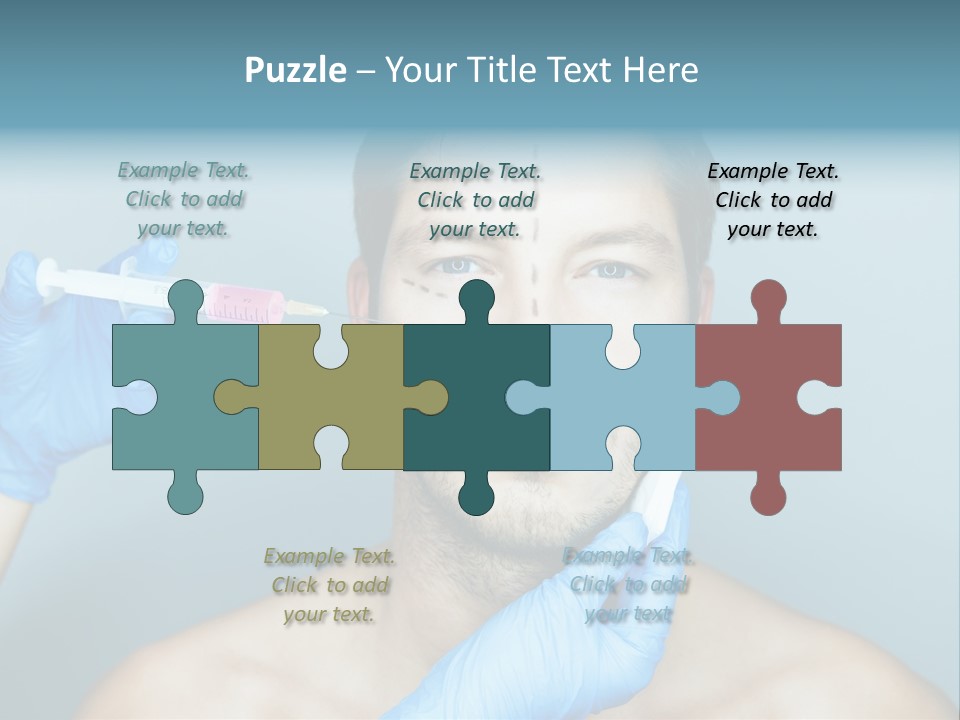 Male Botox PowerPoint Template