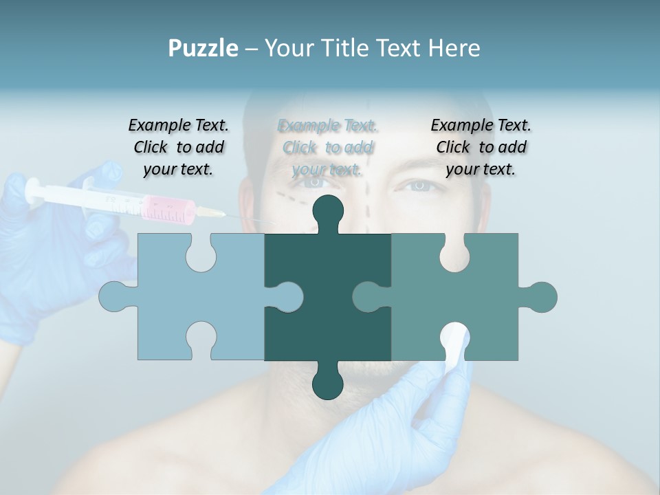 Male Botox PowerPoint Template