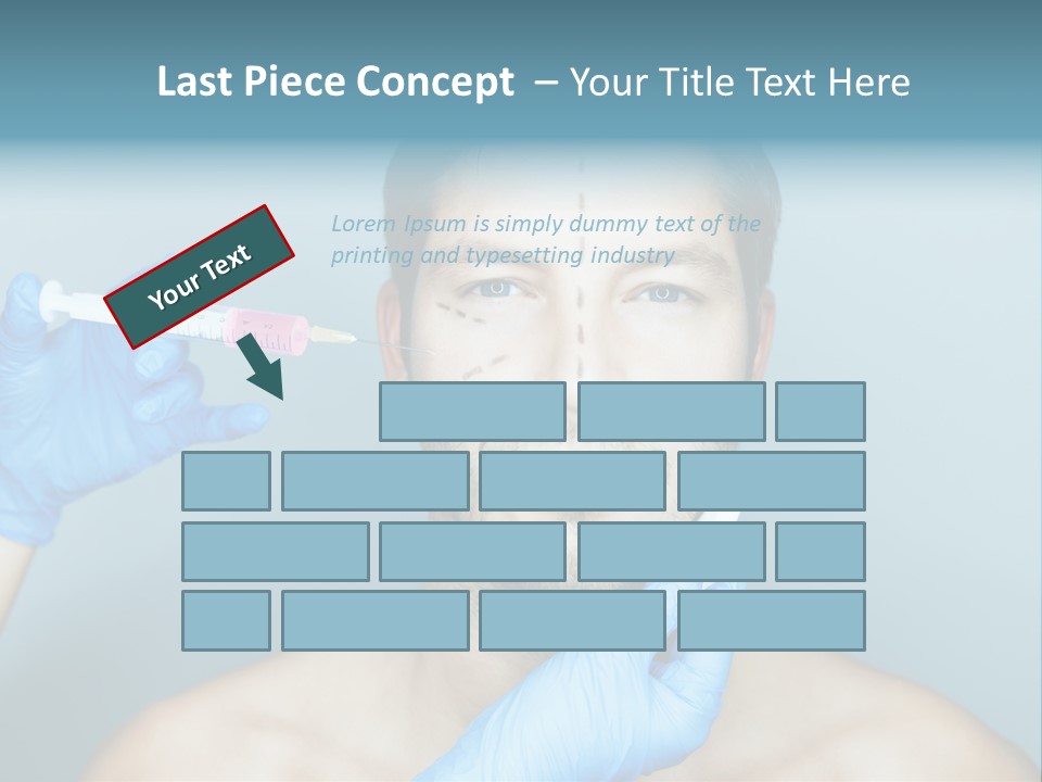 Male Botox PowerPoint Template