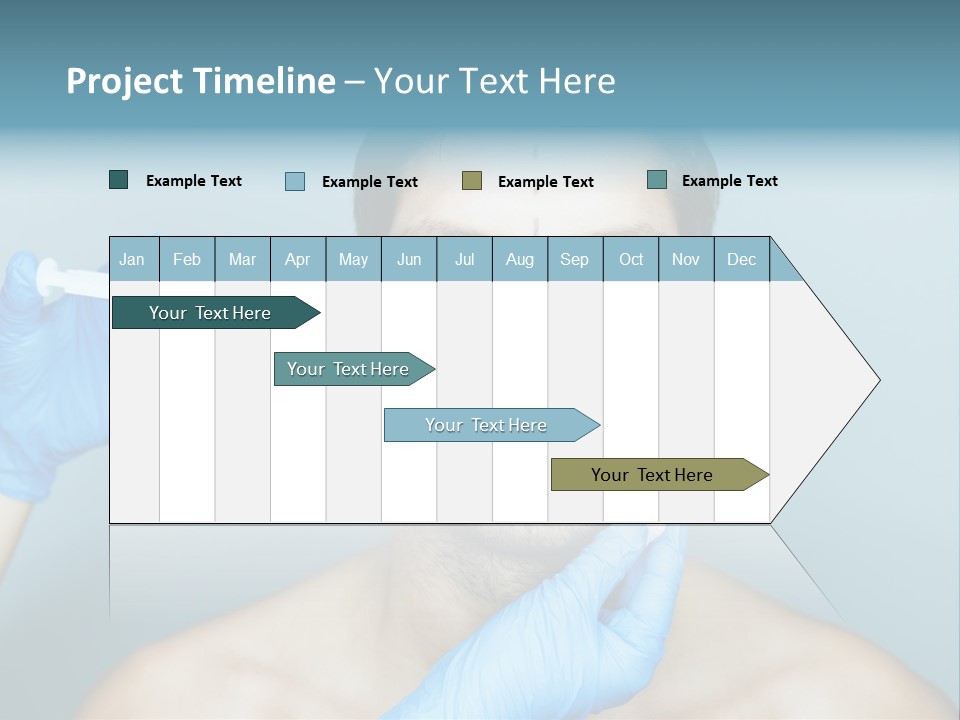 Male Botox PowerPoint Template