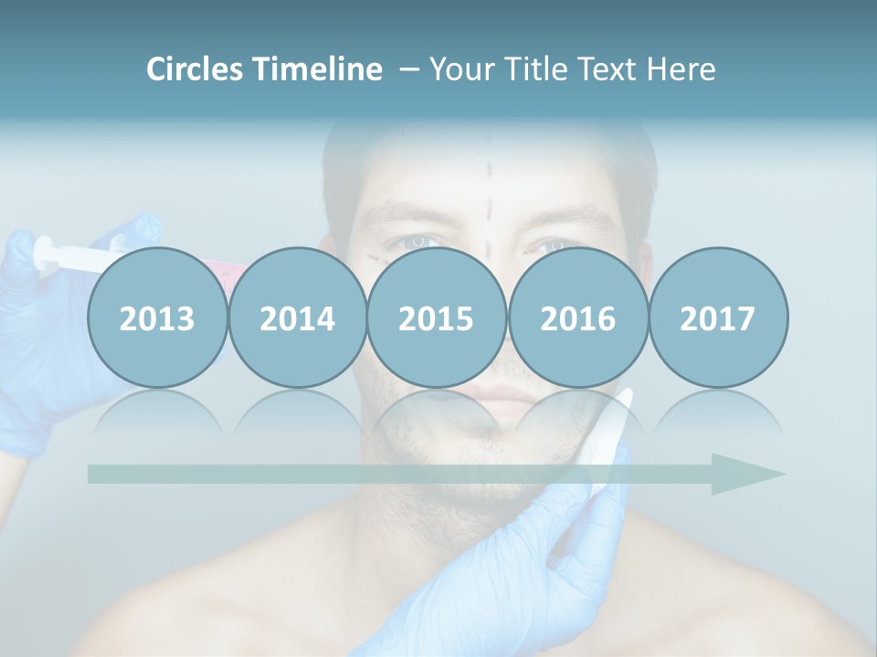 Male Botox PowerPoint Template