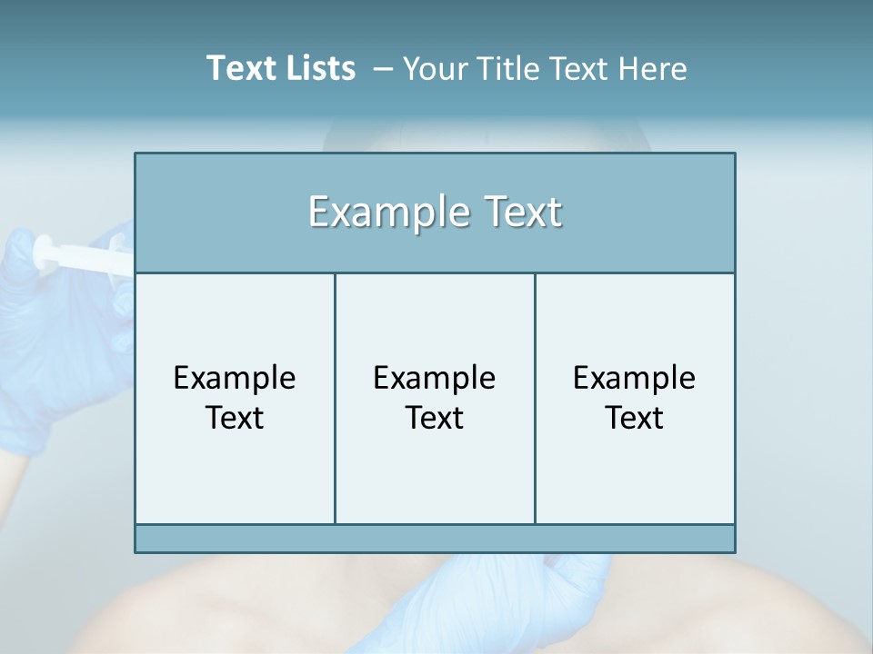 Male Botox PowerPoint Template