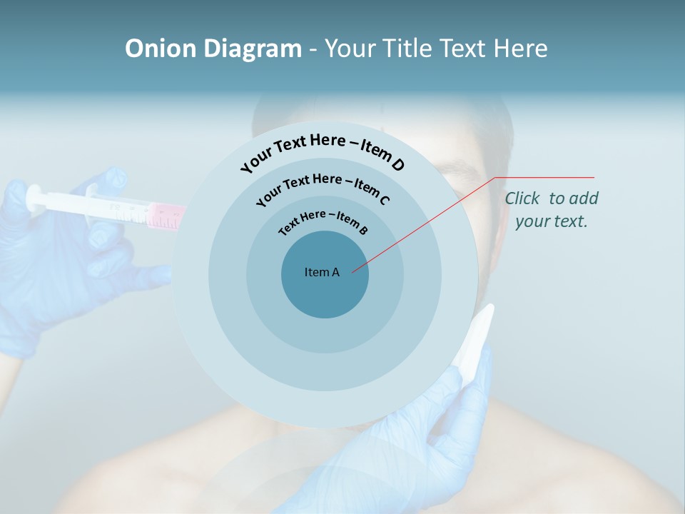 Male Botox PowerPoint Template