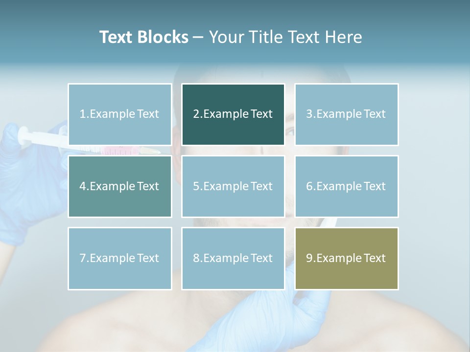 Male Botox PowerPoint Template