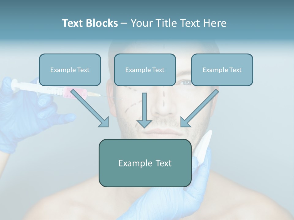Male Botox PowerPoint Template