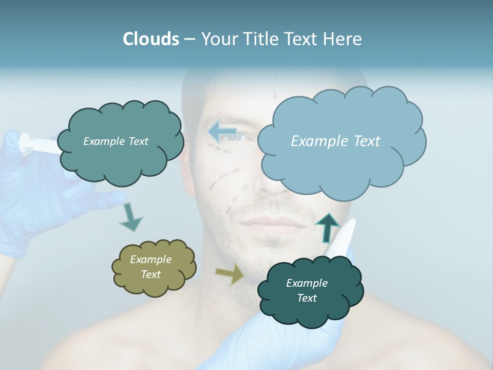 Male Botox PowerPoint Template