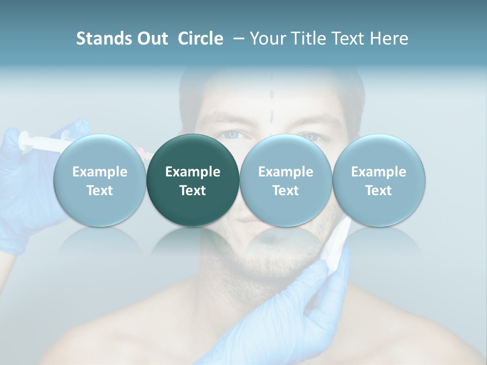 Male Botox PowerPoint Template