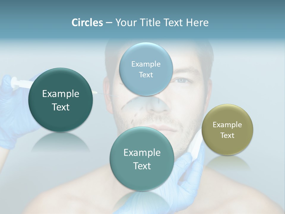 Male Botox PowerPoint Template